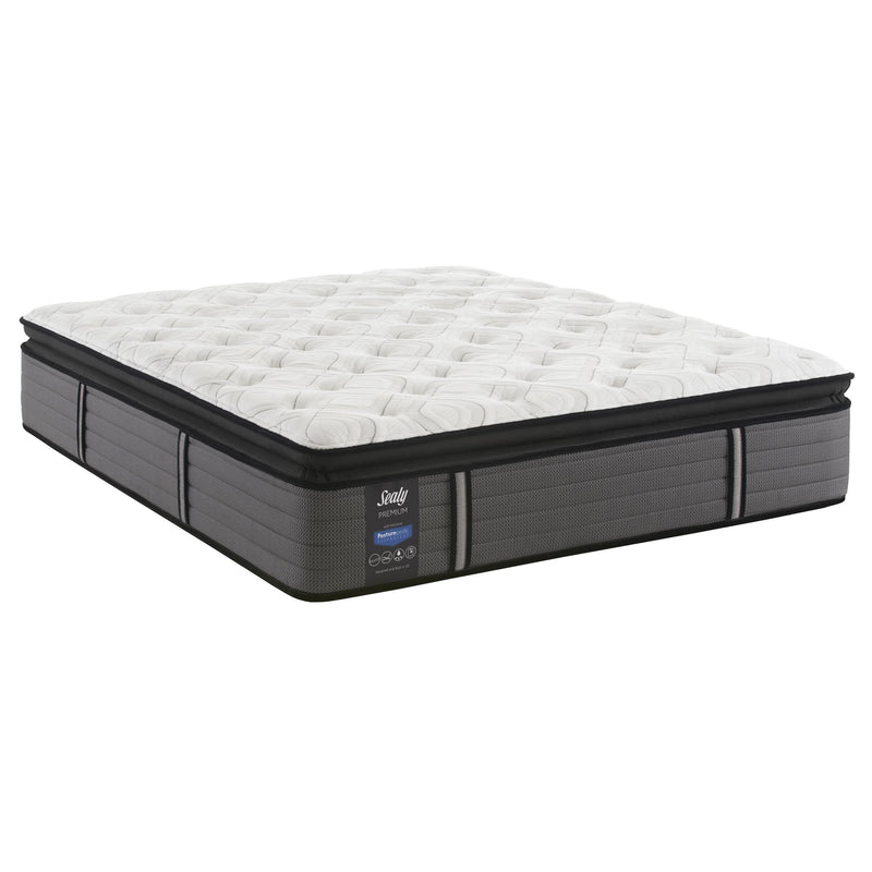 Sealy Satisfied Plush Euro Pillow Top Mattress (Twin) IMAGE 1