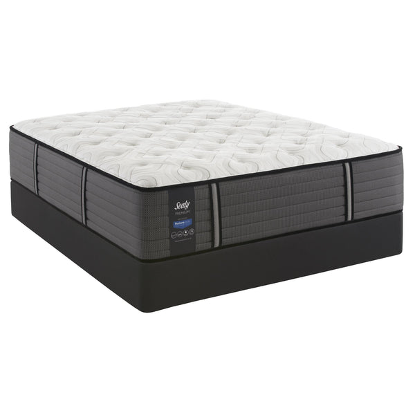 Sealy Exuberent Cushion Firm Mattress Set (Twin) IMAGE 1