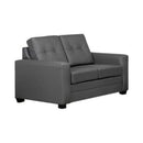 Aman Furniture Stationary Leather Loveseat 2000 Loveseat IMAGE 1