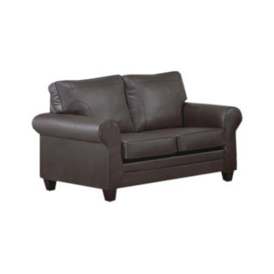 Aman Furniture Stationary Leather Loveseat 3005 Loveseat IMAGE 1