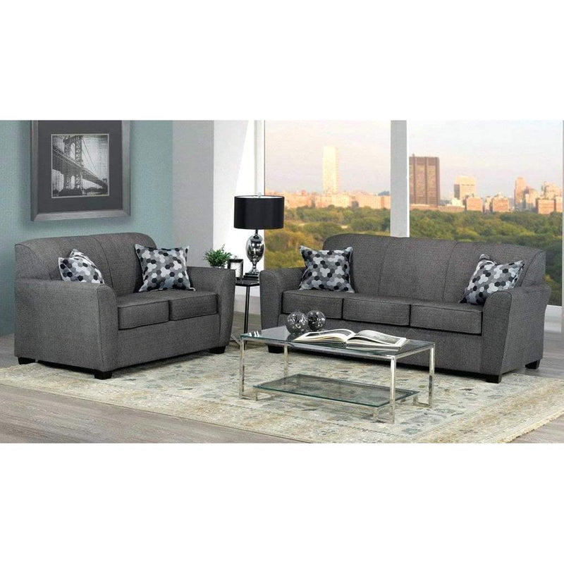 Aman Furniture Stationary Fabric Sofa 5000 Sofa IMAGE 2