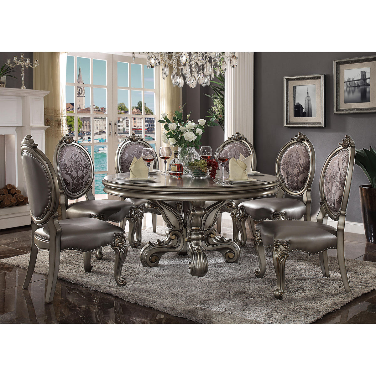 Acme Furniture Versailles 66840 Dining Table