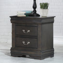 Acme Furniture Louis Philippe 2-Drawer Nightstand 26793 IMAGE 1