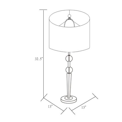 Surya Anja Table Lamp ANJ-001 IMAGE 7