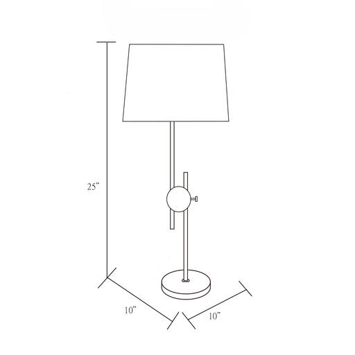 Surya Jace Table Lamp JCE-001 IMAGE 6