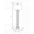 Surya Freja Floorstanding Lamp FRJ-002 IMAGE 3