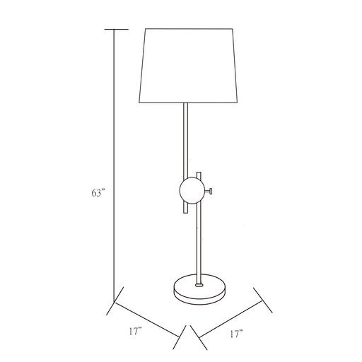 Surya Jace Floorstanding Lamp JCE-003 IMAGE 2