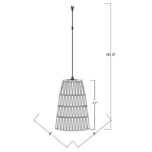 Surya Manning Pendant MNN-003 IMAGE 3