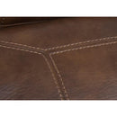 AC Pacific Corporation Clark Reclining Fabric and Leather Look 6 pc Sectional CLARK-6PC-SECTIONAL IMAGE 4