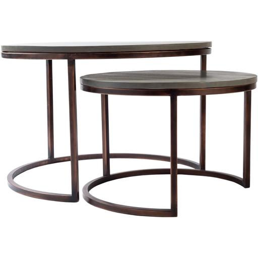 Surya Aaron Nesting Table ARN001-SET IMAGE 1