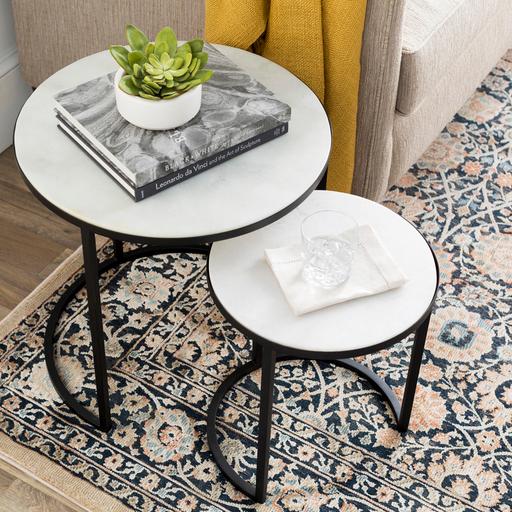 Surya Hearthstone Nesting Table HTS001-SET IMAGE 8