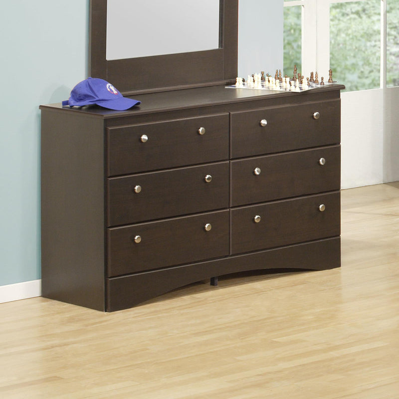 Dynamic Furniture Integrity 6-Drawer Kids Dresser 471-861 IMAGE 1