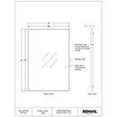  Renwil Crake MT1553 Vanity Mirror IMAGE 4