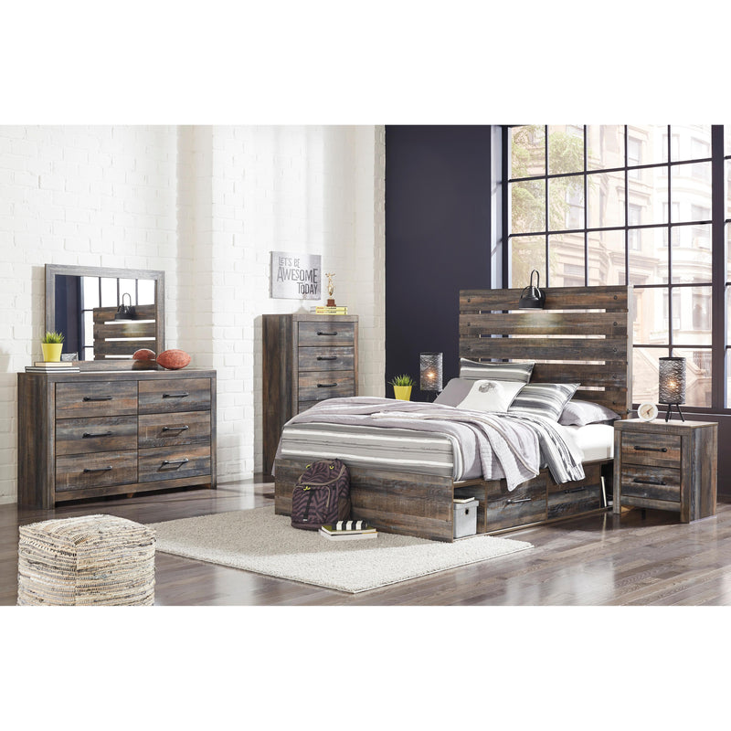 Signature Design by Ashley Drystan B211B9 Full Panel Bed with 2 Storage Drawers IMAGE 7