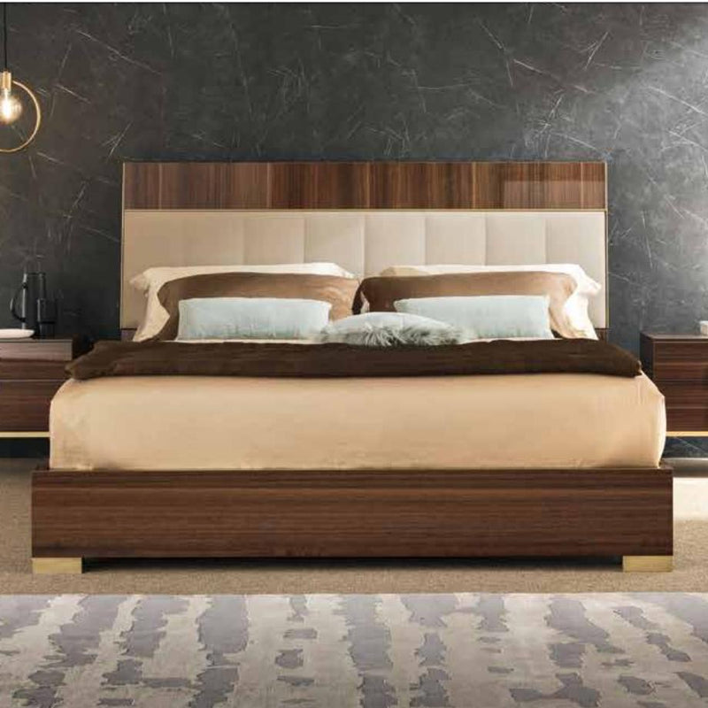 ALF Italia Mid-Century Queen Platform Bed PJDT0150 IMAGE 2