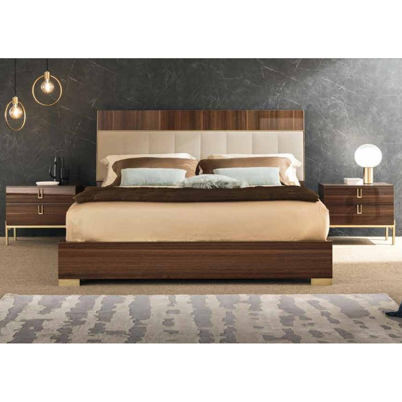 ALF Italia Mid-Century King Platform Bed PJDT0175 IMAGE 3