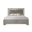  Crown Mark Lyssa California King Upholstered Panel Bed B4300-K-HBFB/B4300-CK-RAIL IMAGE 1