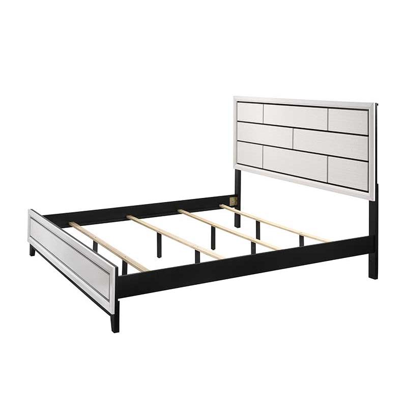  Crown Mark Akerson California King Panel Bed B4610-K-HBFB/B4610-CK-RAIL IMAGE 2