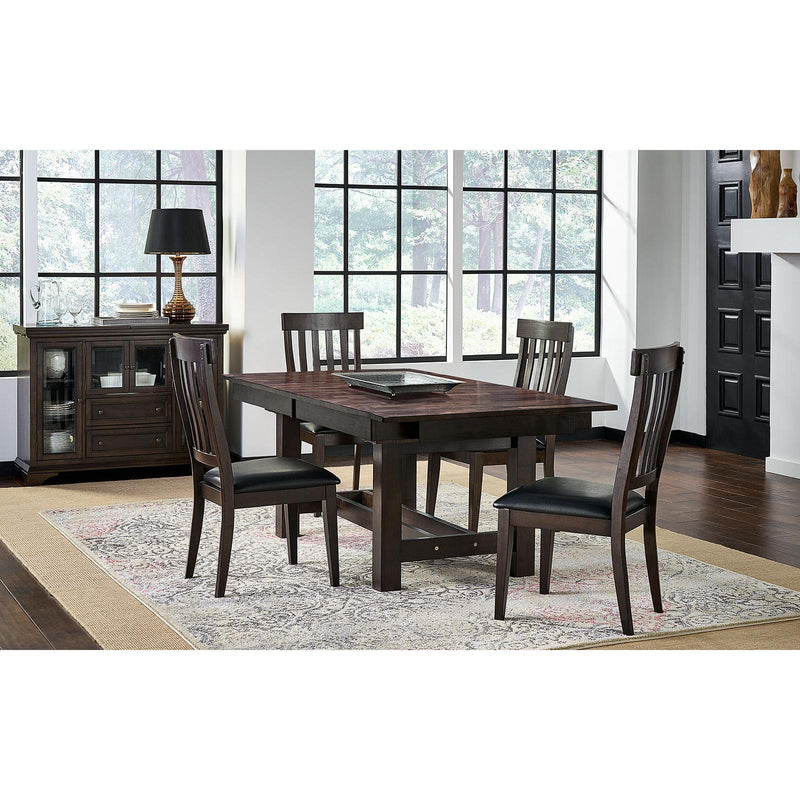 A-America Mariposa WG Dining Table with Trestle Base MRP-WG-6-08-0 IMAGE 3