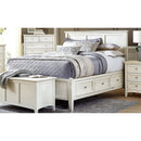 A-America Northlake King Panel Bed with Storage NRL-WT-5-13-1 IMAGE 1