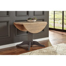 A-America Round Port Townsend Dining Table with Pedestal Base POT-SP-6-10-0 IMAGE 2