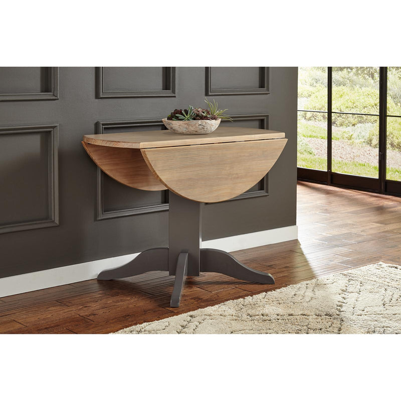 A-America Round Port Townsend Dining Table with Pedestal Base POT-SP-6-10-0 IMAGE 2