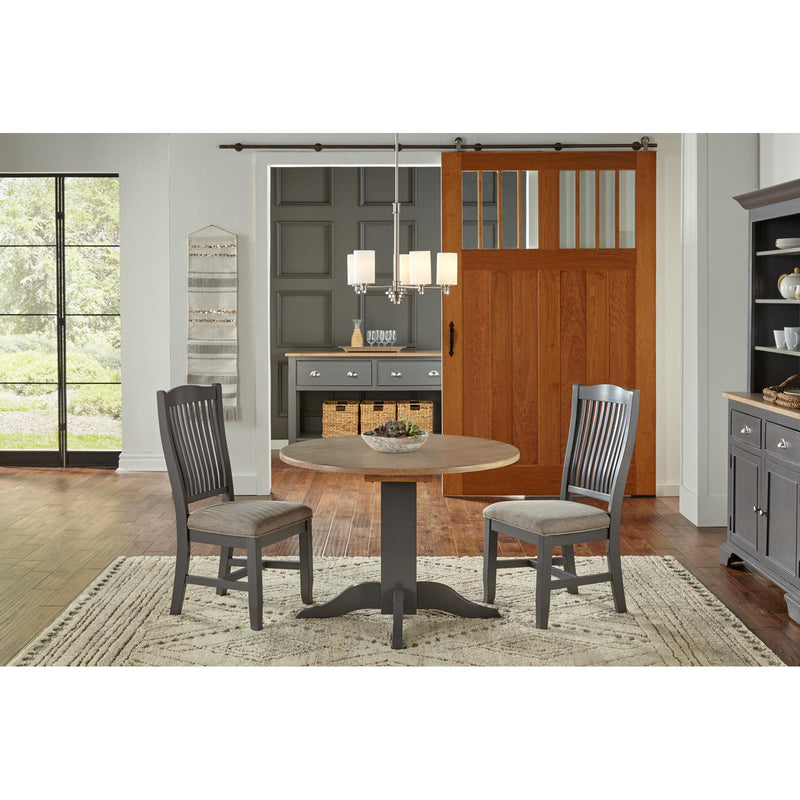 A-America Round Port Townsend Dining Table with Pedestal Base POT-SP-6-10-0 IMAGE 4