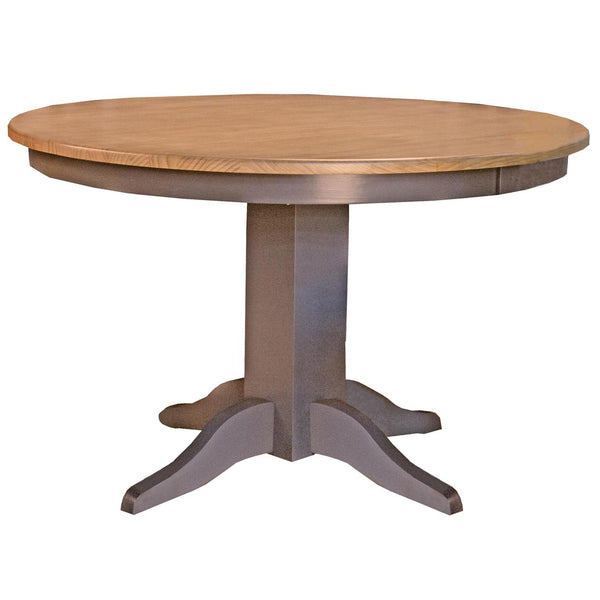A-America Round Port Townsend Dining Table with Pedestal Base POT-SP-6-25-0 IMAGE 1