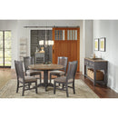A-America Round Port Townsend Dining Table with Pedestal Base POT-SP-6-25-0 IMAGE 3