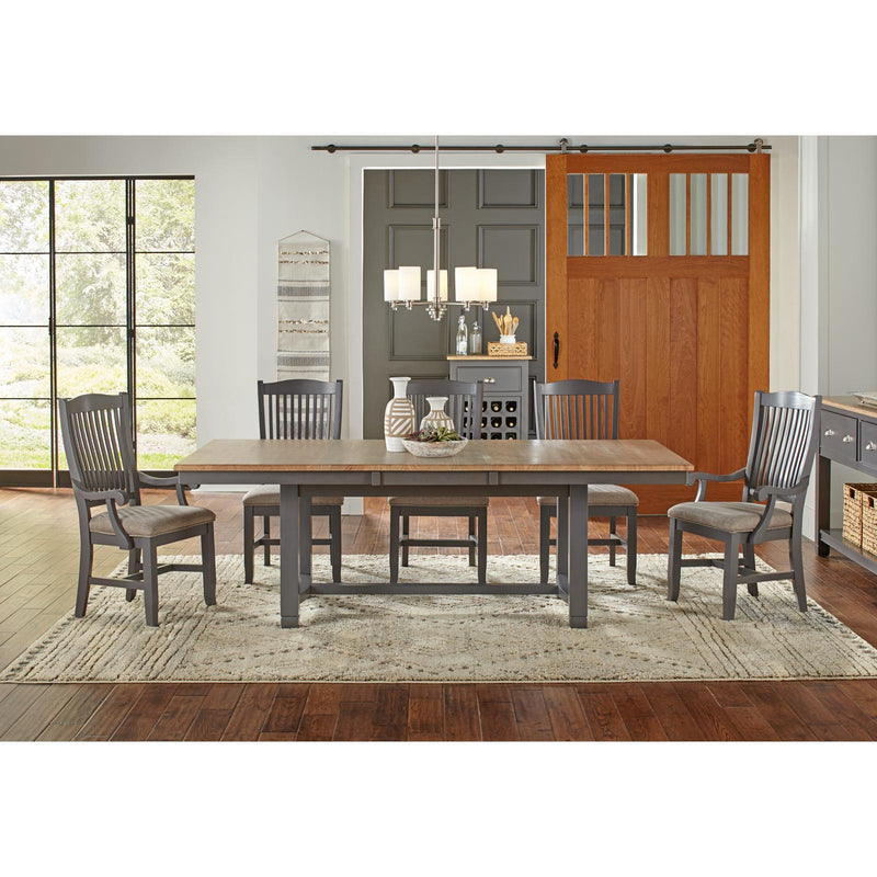 A-America Port Townsend Dining Table with Trestle Base POT-SP-6-31-0 IMAGE 1