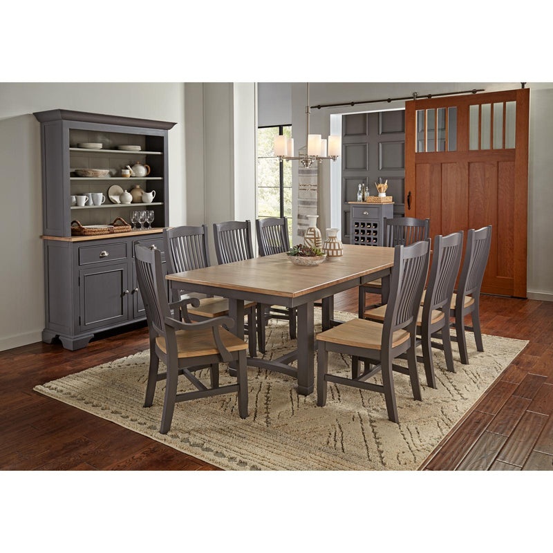 A-America Port Townsend Dining Table with Trestle Base POT-SP-6-31-0 IMAGE 3