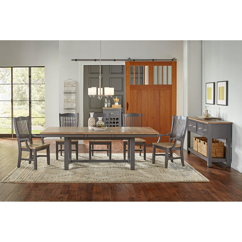 A-America Port Townsend Dining Table with Trestle Base POT-SP-6-31-0 IMAGE 4