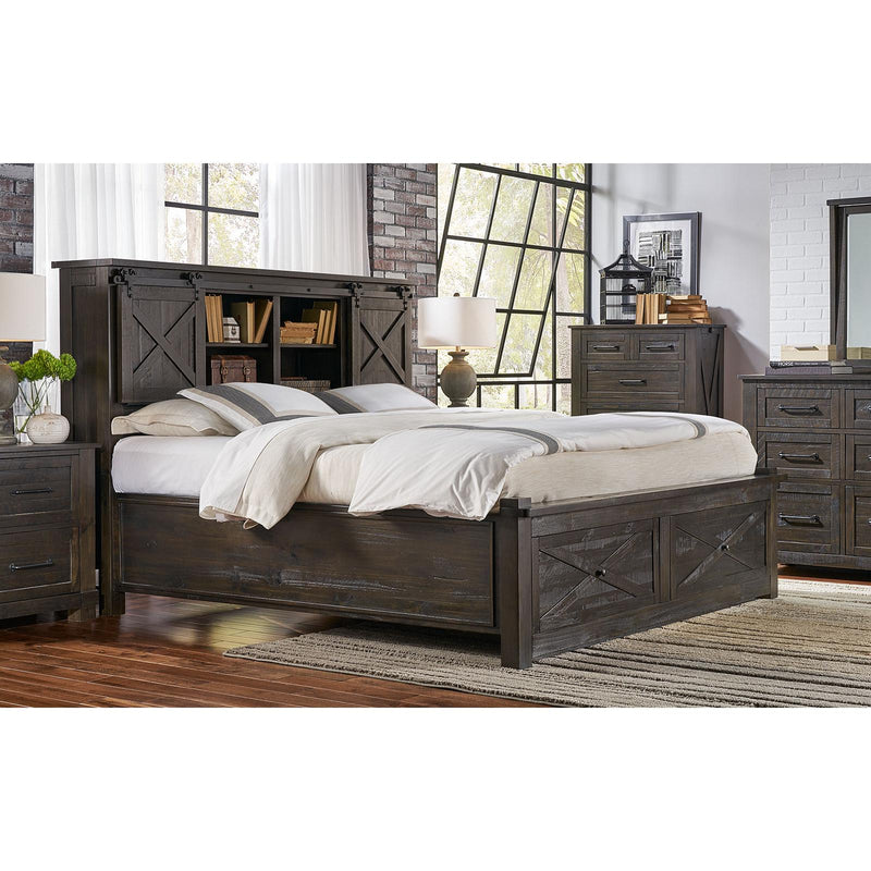 A-America Sun Valley King Bookcase Bed with Storage SUV-CL-5-13-1 IMAGE 2