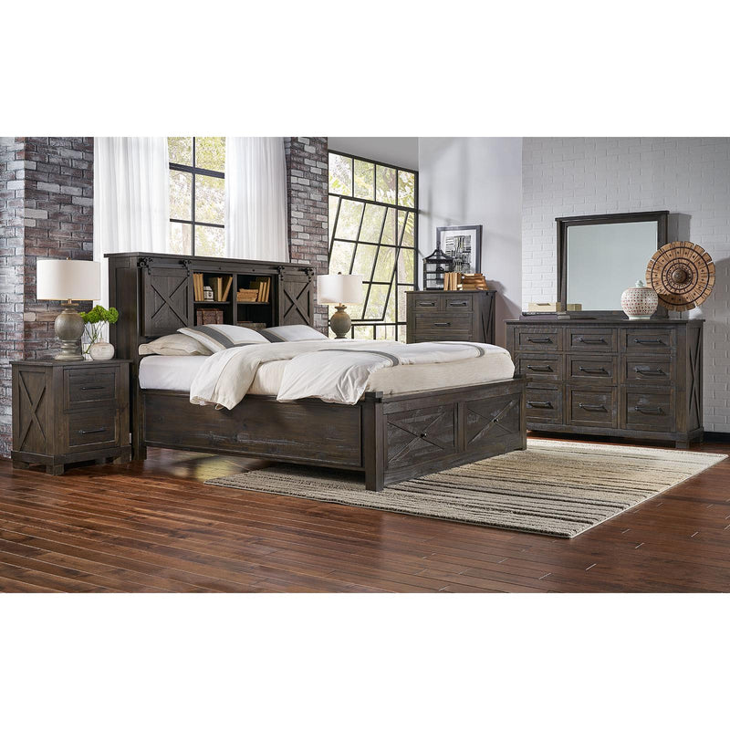 A-America Sun Valley King Bookcase Bed with Storage SUV-CL-5-13-1 IMAGE 5