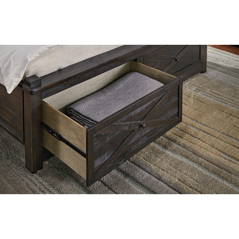 A-America Sun Valley California King Bookcase Bed with Storage SUV-CL-5-23-1 IMAGE 4