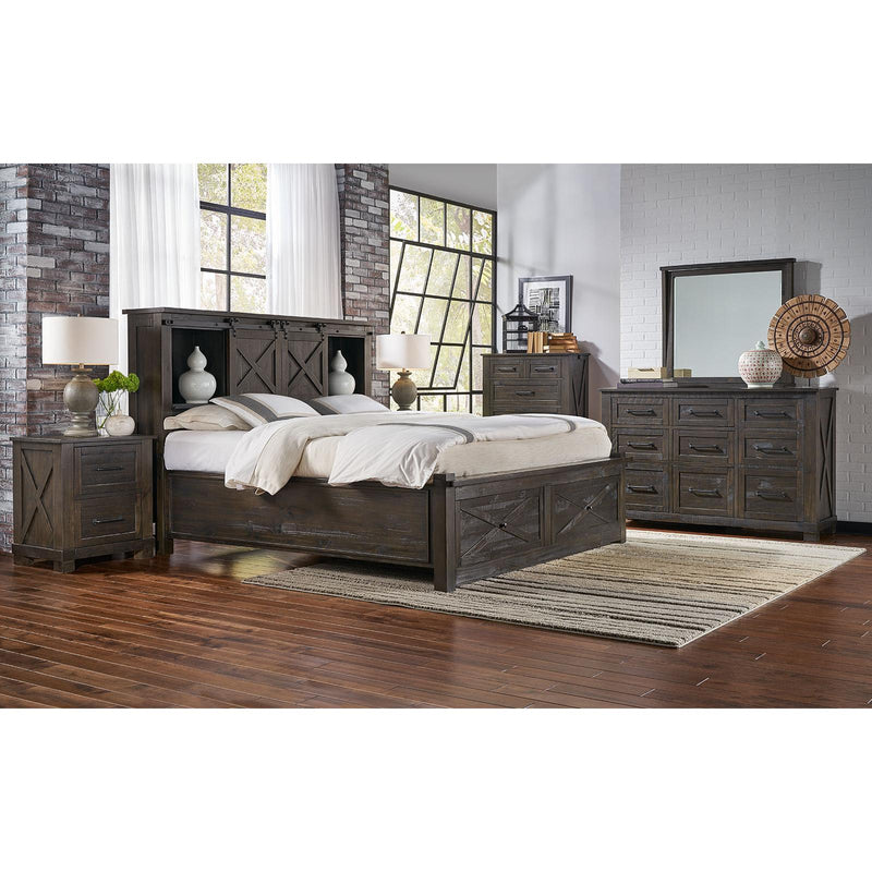 A-America Sun Valley California King Bookcase Bed with Storage SUV-CL-5-23-1 IMAGE 6