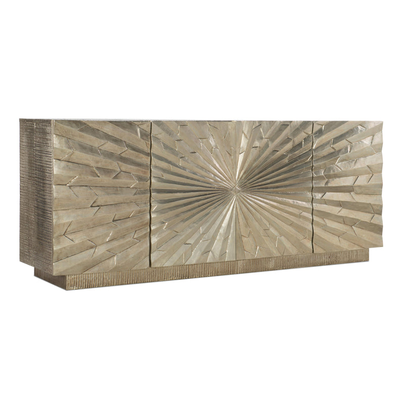 Hooker Furniture 5667-55478-SLV Big Bang 78in Entertainment Console IMAGE 1