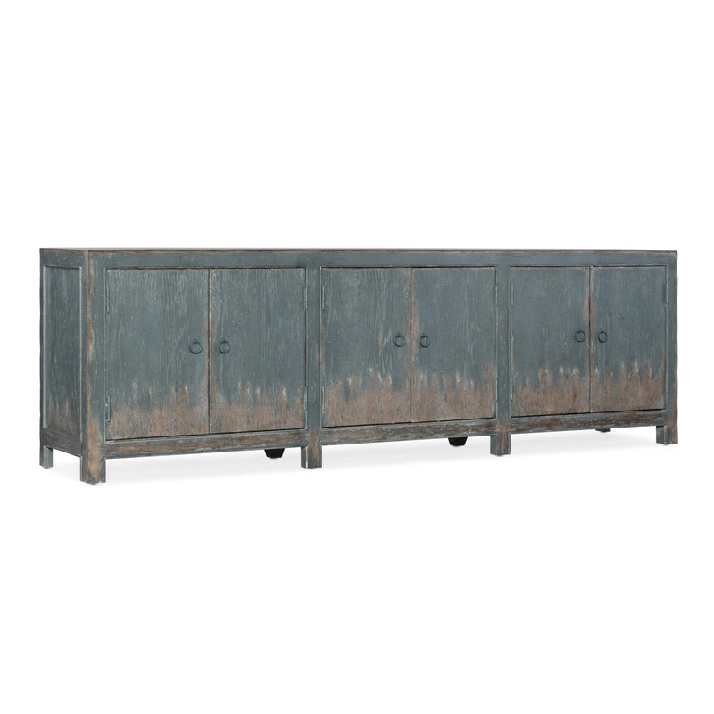 Hooker Furniture 5750-55489-BLU Boheme Salvator Media Console IMAGE 1