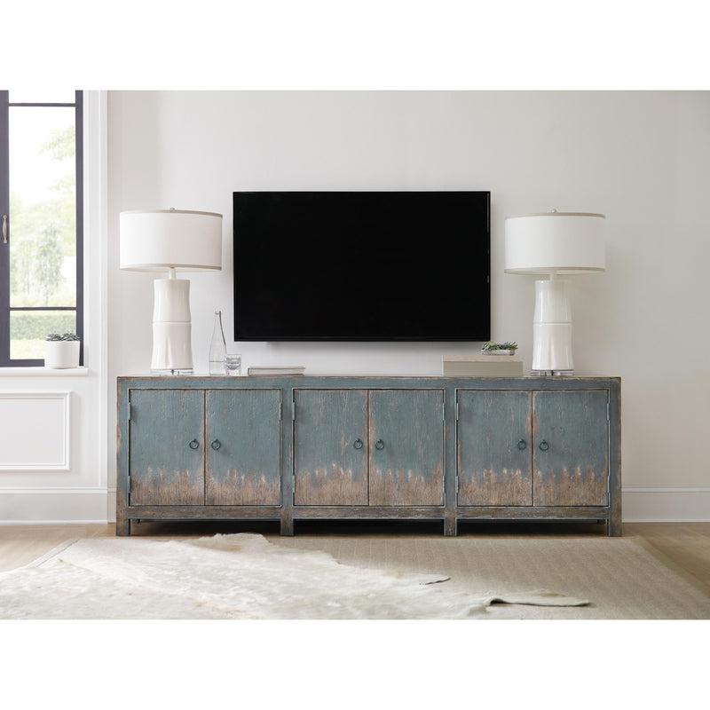 Hooker Furniture 5750-55489-BLU Boheme Salvator Media Console IMAGE 6