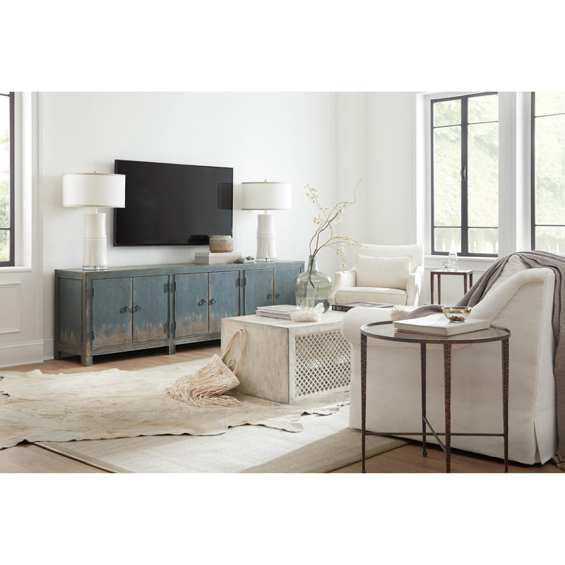 Hooker Furniture 5750-55489-BLU Boheme Salvator Media Console IMAGE 7