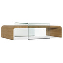 Hooker Furniture 1672-80210-80 Amani Rope and Glass Cocktail Table IMAGE 1