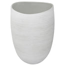Sagebrook Home 13985-01 Ceramic Vase 12" - White IMAGE 1