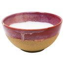 Sagebrook Home 13492 Outdoor Citronella Candle in Ceramic - Fuchsia IMAGE 1