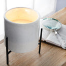 Sagebrook Home 13496 Outdoor Citronella Candle in Ceramic - Beige IMAGE 2