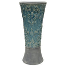 Sagebrook Home VC10215-05 Ceramic Vase - Blue IMAGE 1
