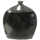 Sagebrook Home VC10236-05 Flat Black/Silver Vase 11.75" IMAGE 1