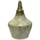 Sagebrook Home VS10115-01 Lidded Jar 11.75" - White IMAGE 1