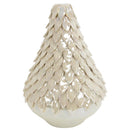 Sagebrook Home 13720-02 Pearlescent Petal Vase 16.5" IMAGE 1