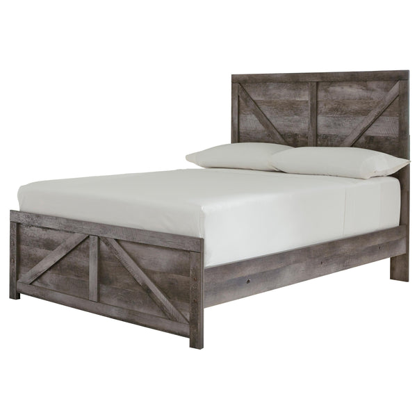 Signature Design by Ashley Wynnlow B440B17 Full Crossbuck Panel Bed IMAGE 1