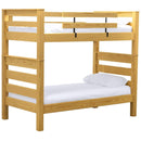 Crate Designs Furniture TimberFrame A43905 Twin over Twin Bunk Bed IMAGE 1
